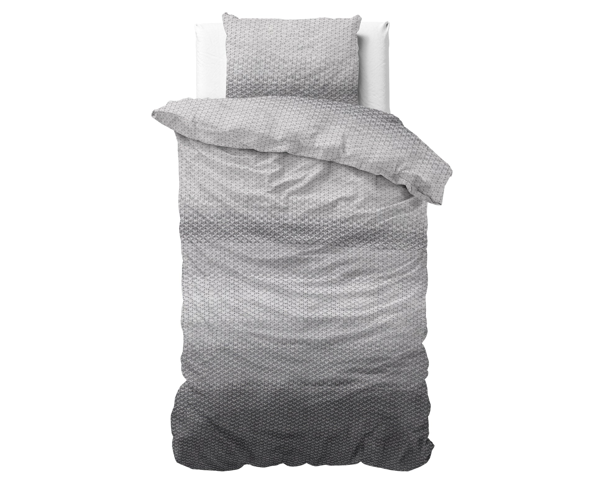 Dekbedovertrek Flanel Tamar - Grey 