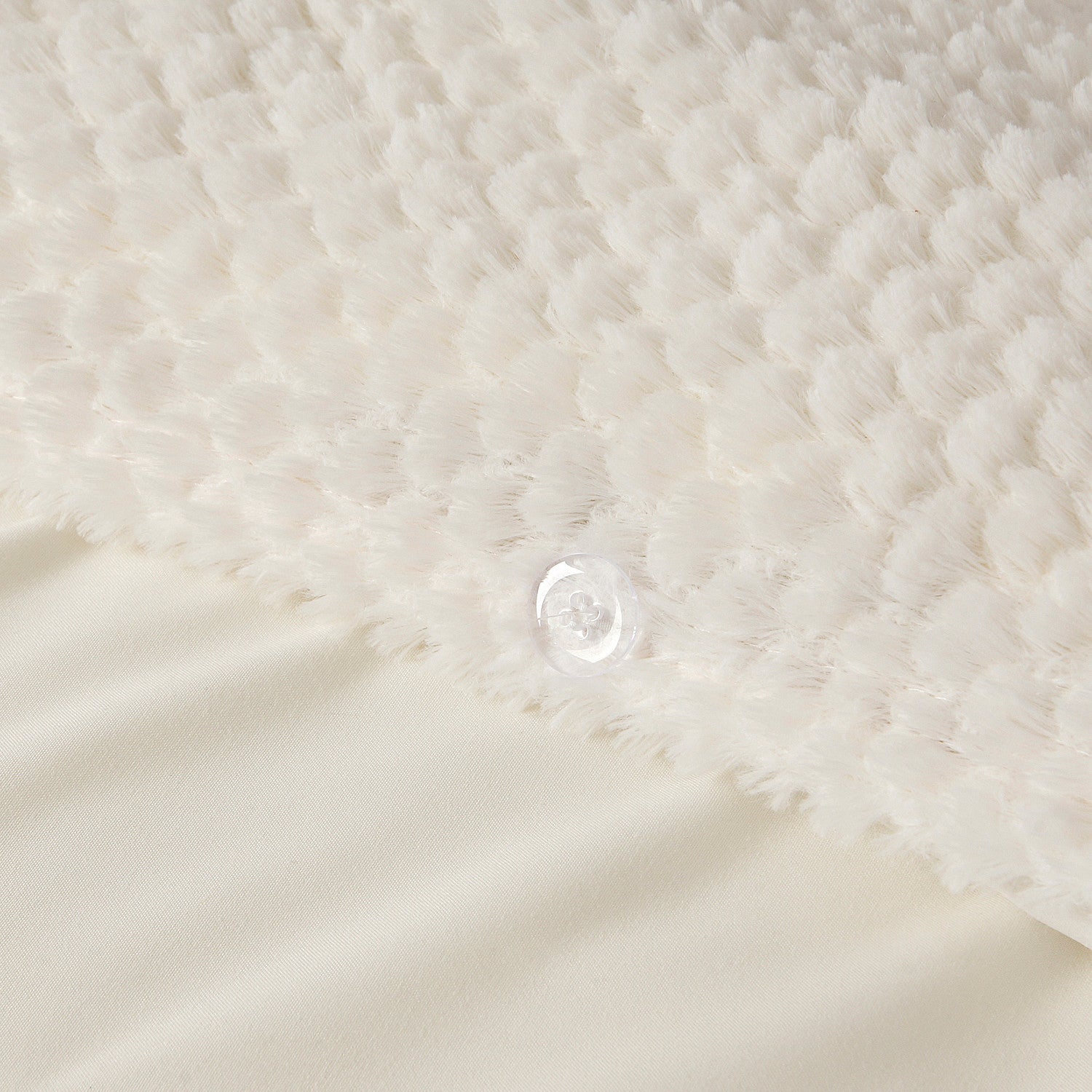 Dekbedovertrek Fur Teddy Creme 