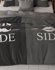 Dekbedovertrek His and Her side 3 Zwart 