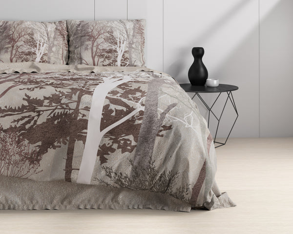 Dekbedovertrek Indre Taupe 