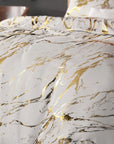 Dekbedovertrek Marble Wit 