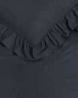 Dekbedovertrek Ruffles Antraciet