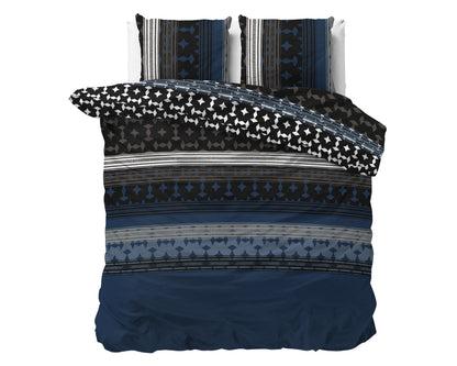 Dekbedovertrek Scanda Navy 