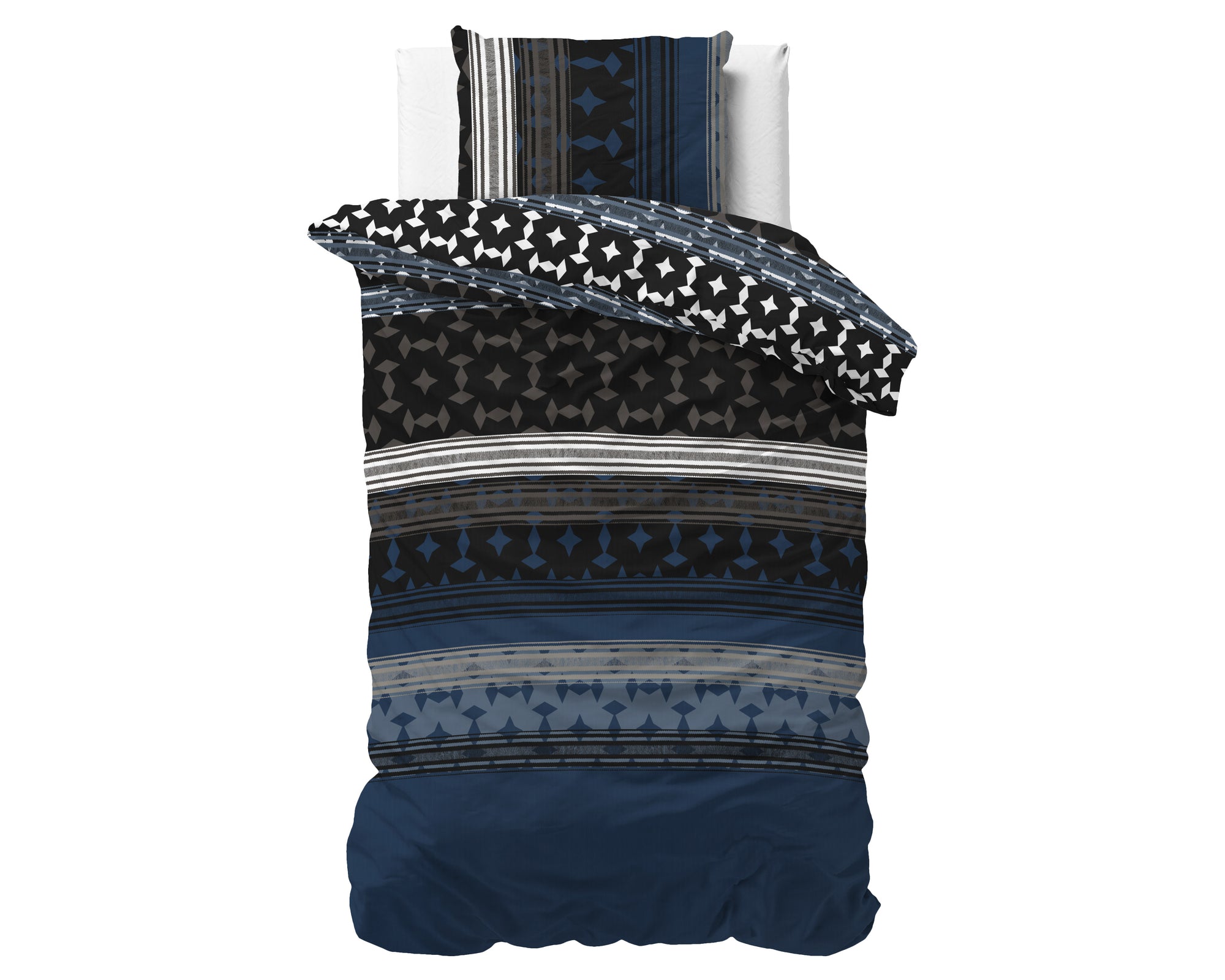 Dekbedovertrek Scanda Navy 