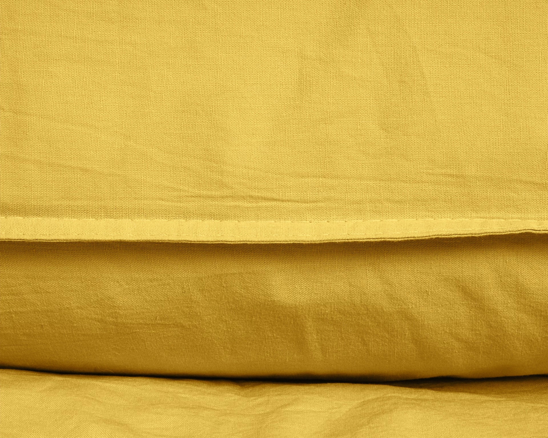 Dekbedovertrek Stone Washed Mustard