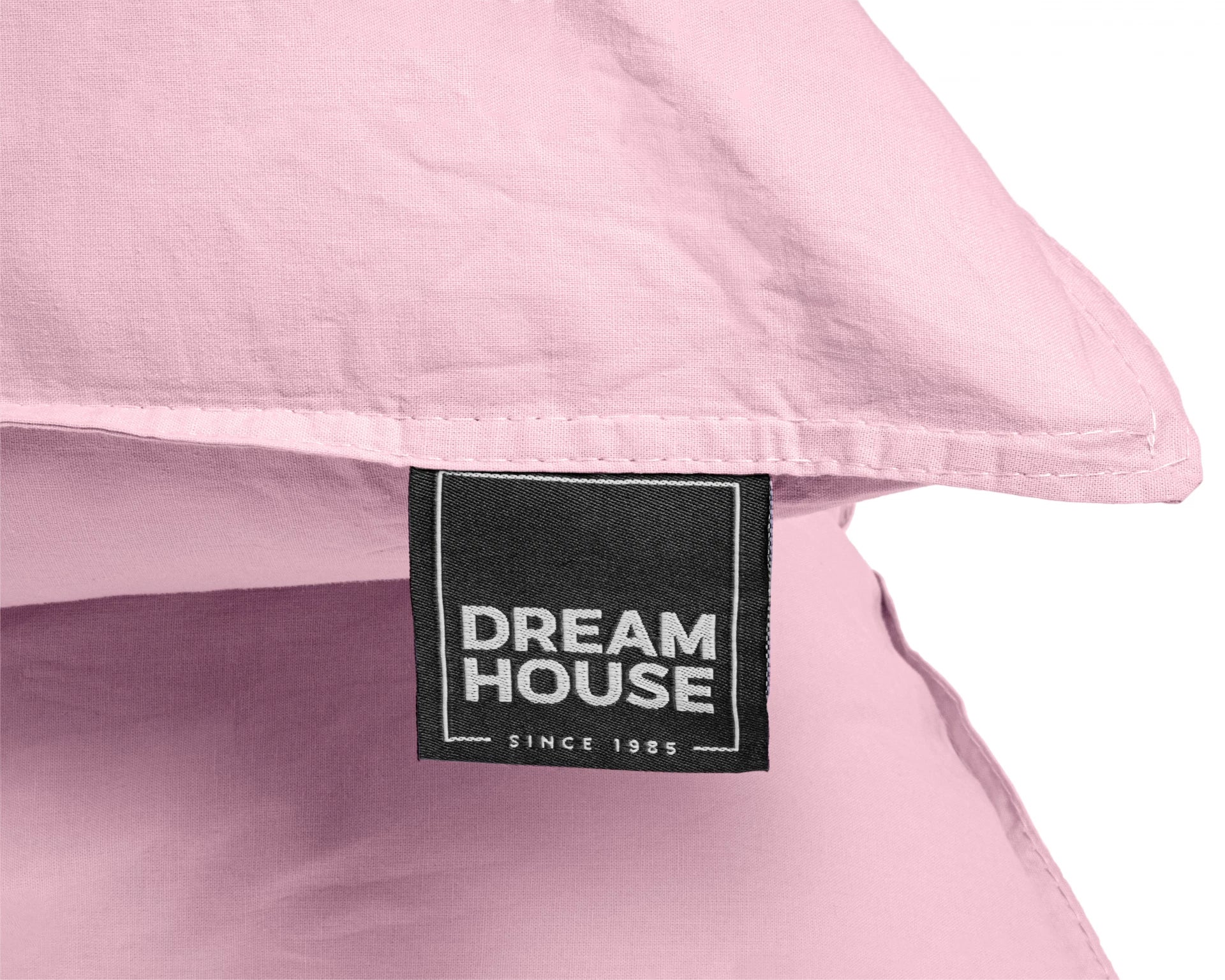 Dekbedovertrek Stone Washed Roze 