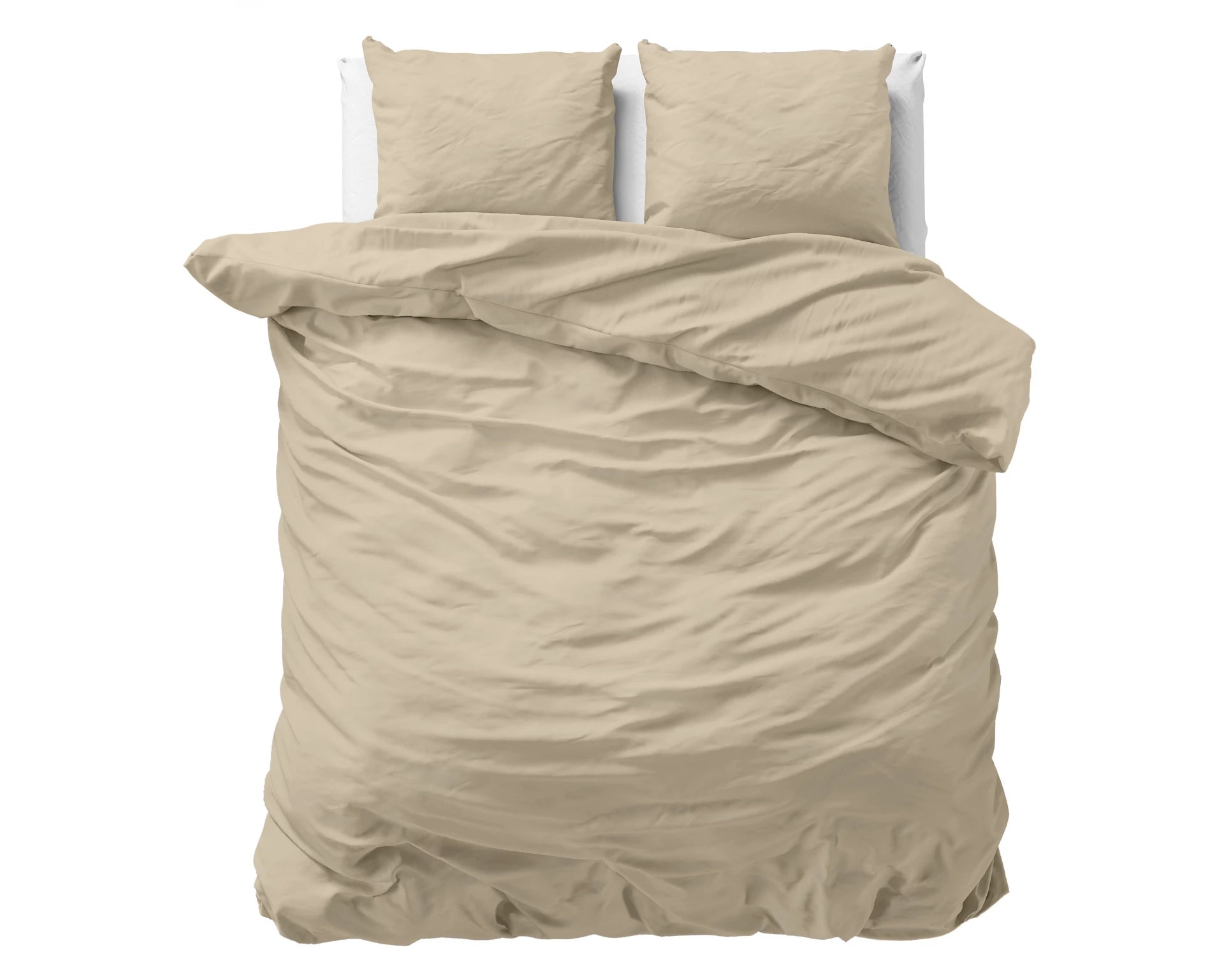 Dekbedovertrek Stone Washed zand 