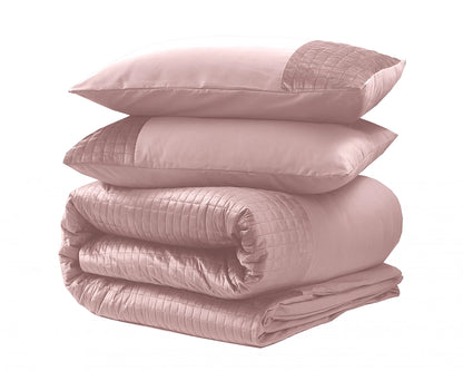 Dekbedovertrek Velvet Band Roze 