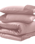 Dekbedovertrek Velvet Band Roze 