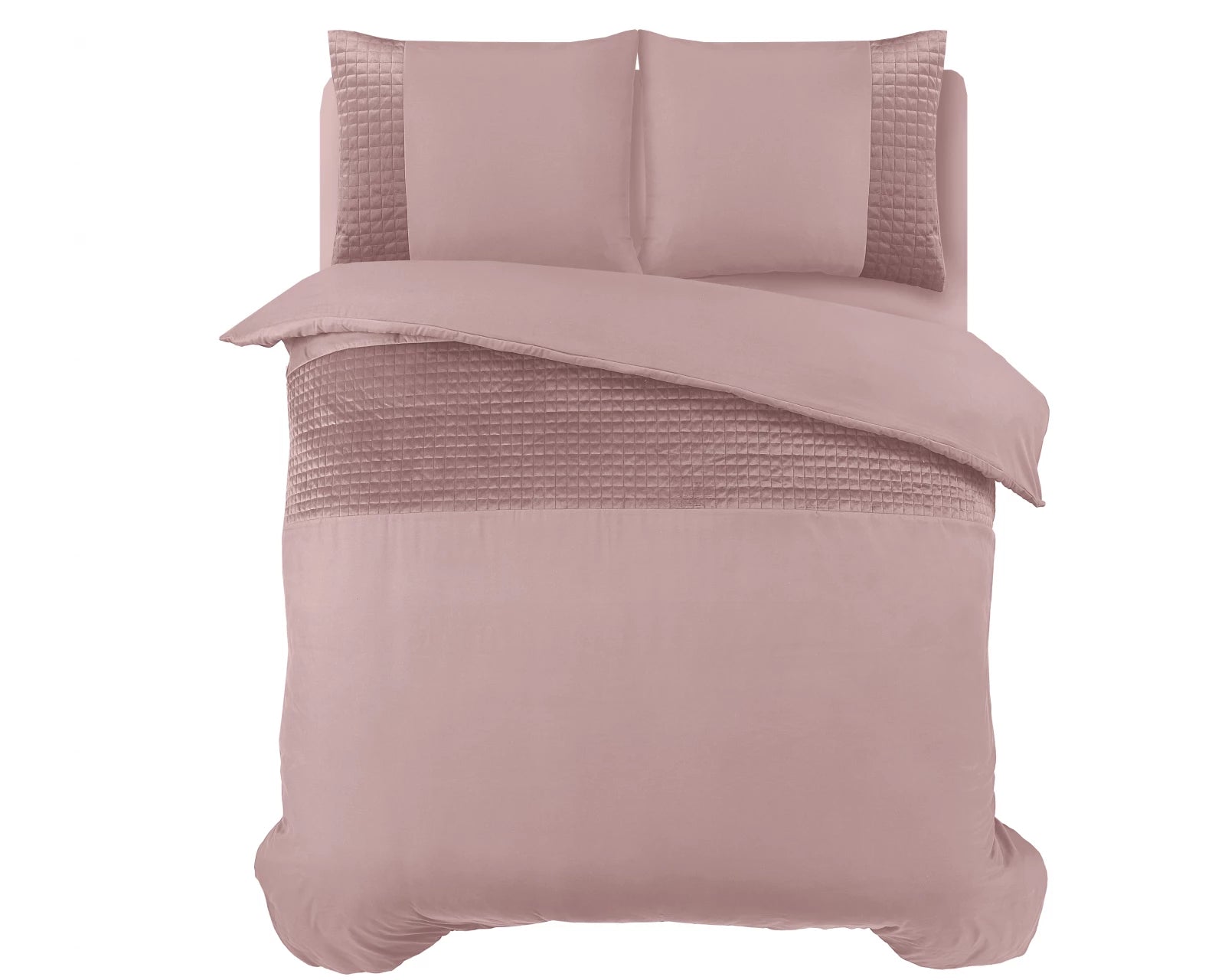 Dekbedovertrek Velvet Band Roze 