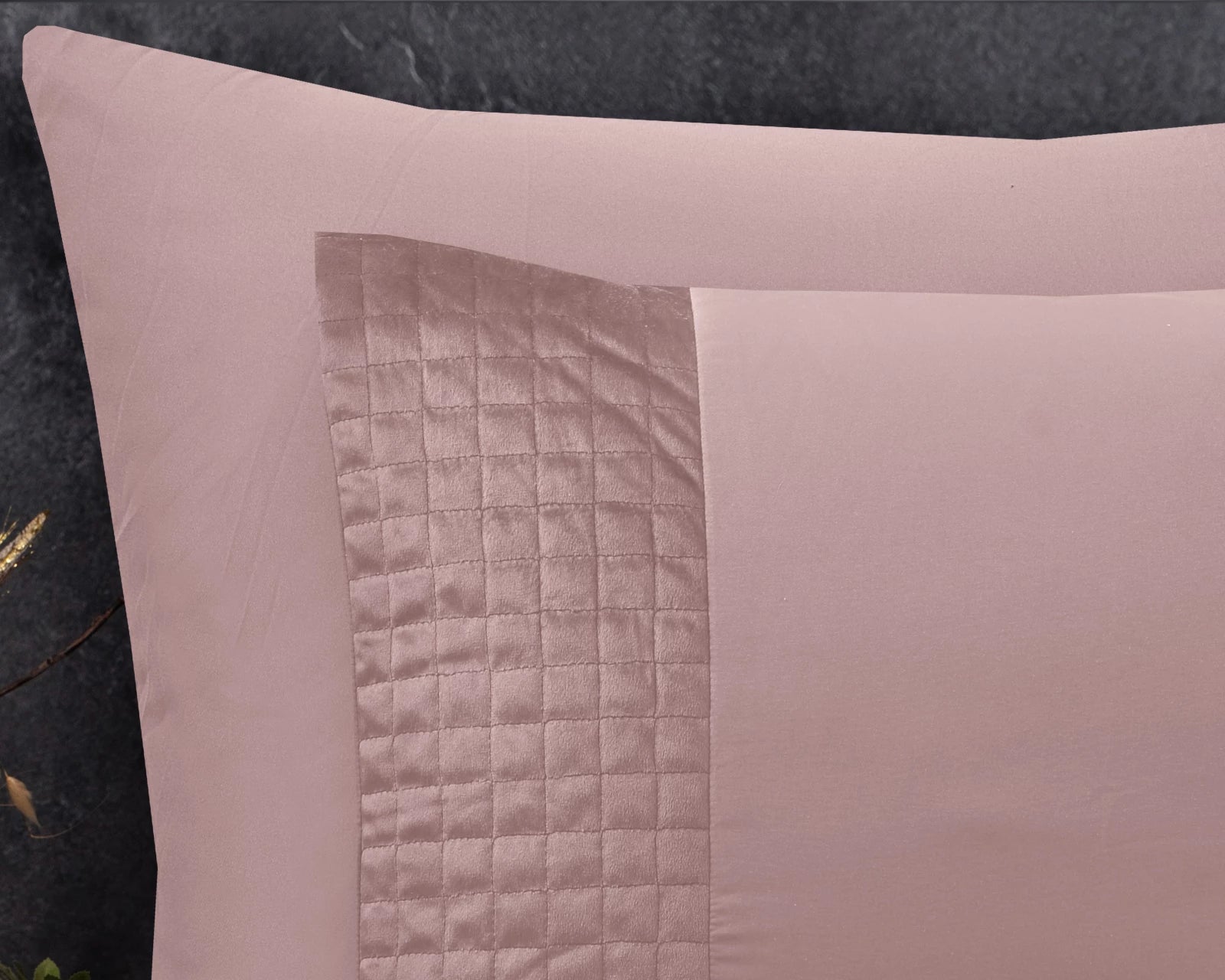 Dekbedovertrek Velvet Band Roze 