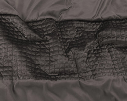 Dekbedovertrek Velvet Band Taupe