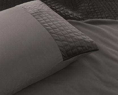 Dekbedovertrek Velvet Band Taupe