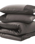 Dekbedovertrek Velvet Band Taupe