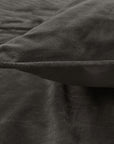 Dekbedovertrek Velvet Piping Deep Taupe 