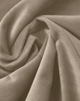Dekbedovertrek Velvet Piping Taupe 