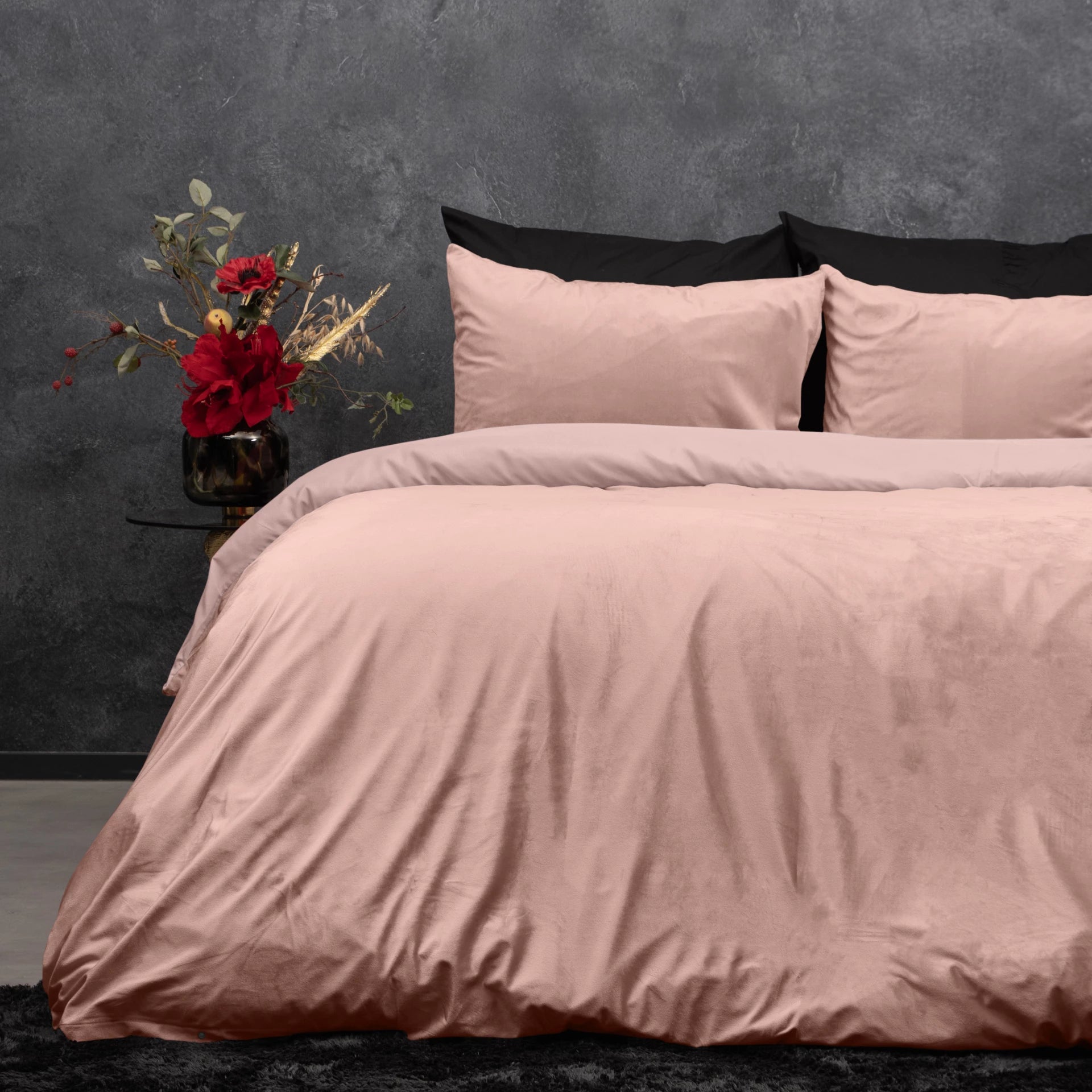 Dekbedovertrek Velvet Roze 