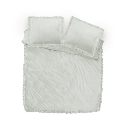 Dekbedovertrek Velvet Ruffles Cappuccino