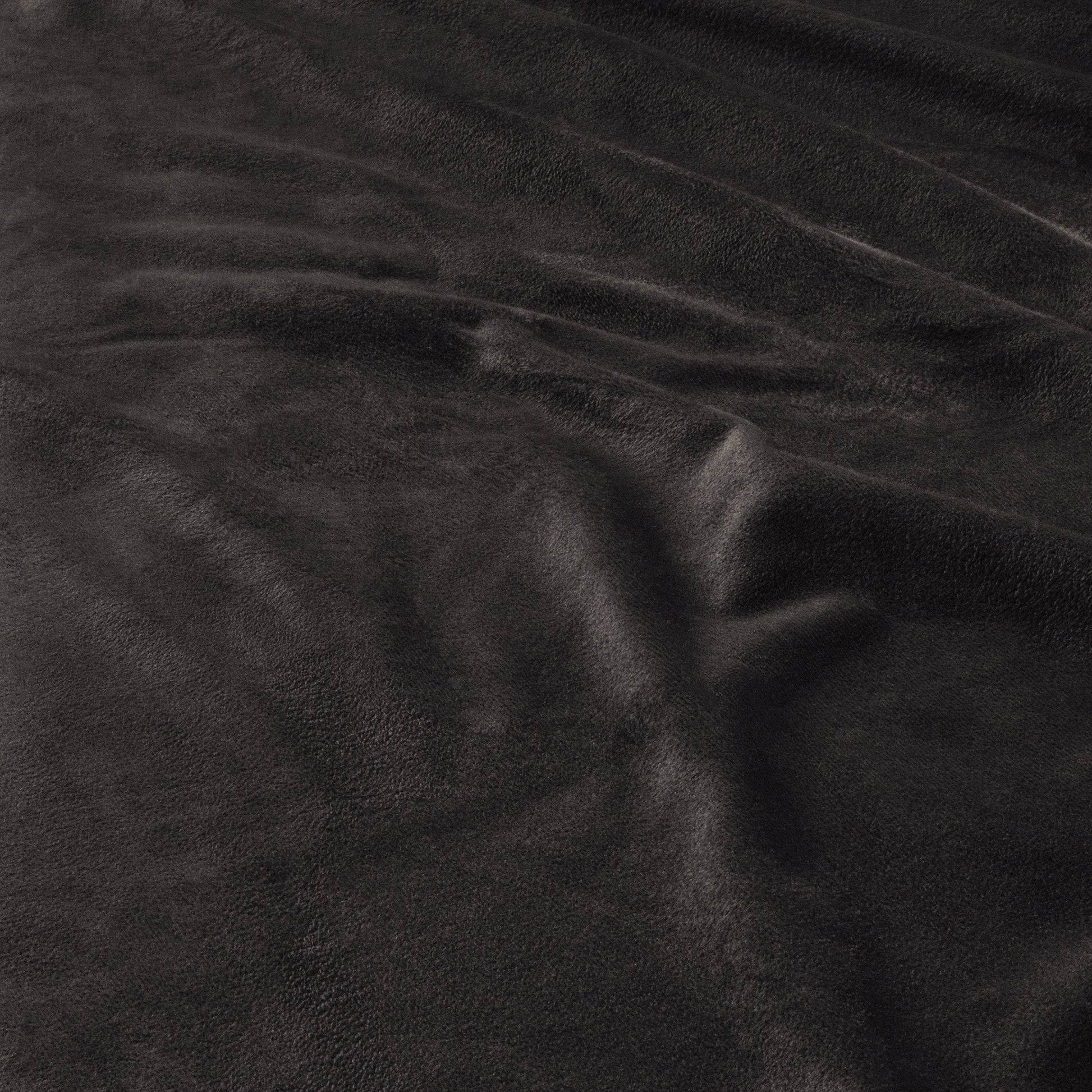 Dekbedovertrek Velvet Ruffles Zwart 