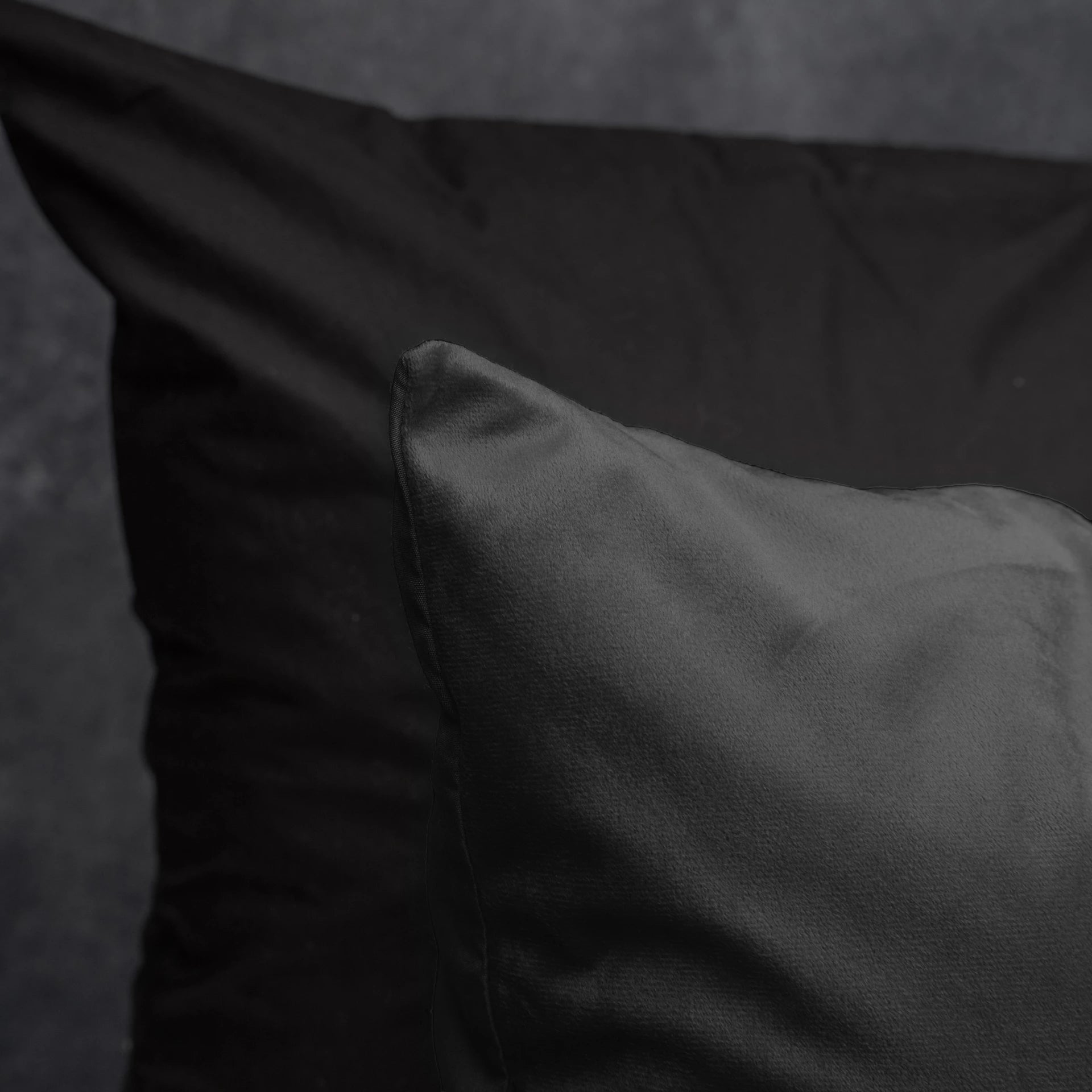 Dekbedovertrek Velvet antracite