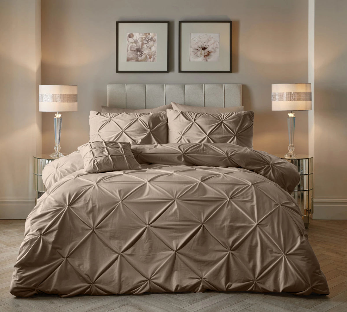 Duvet cover Velvet - Pintuck