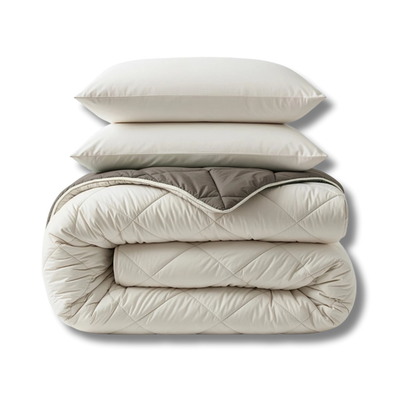 Dekbed zonder overtrek