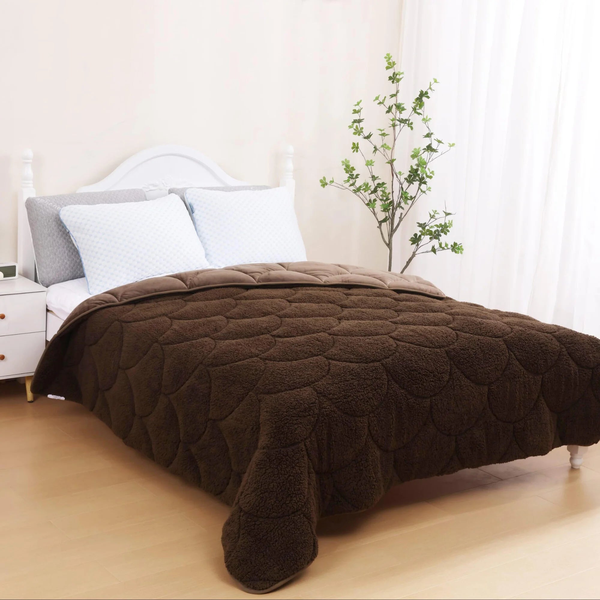 Dekbed zonder overtrek - Velvet/Teddy | 1+1 GRATIS