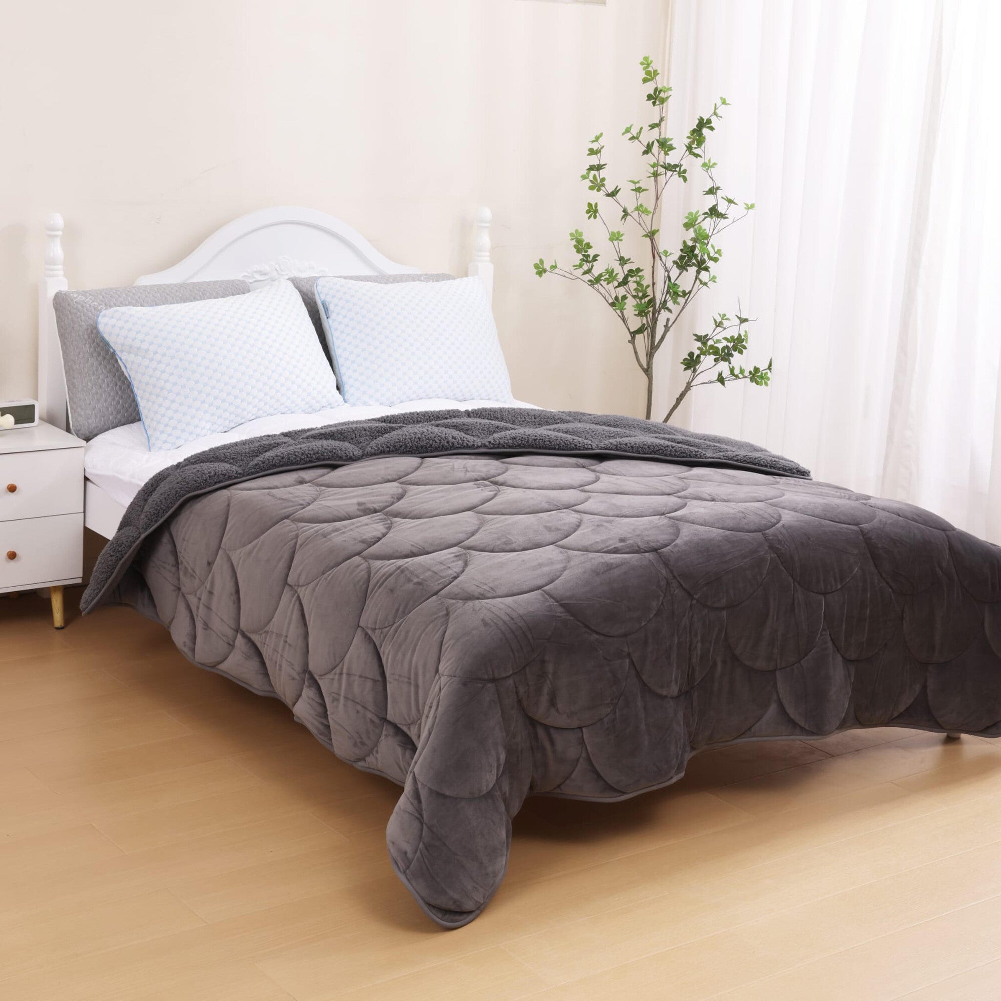 Dekbed zonder overtrek - Velvet/Teddy | 1+1 GRATIS