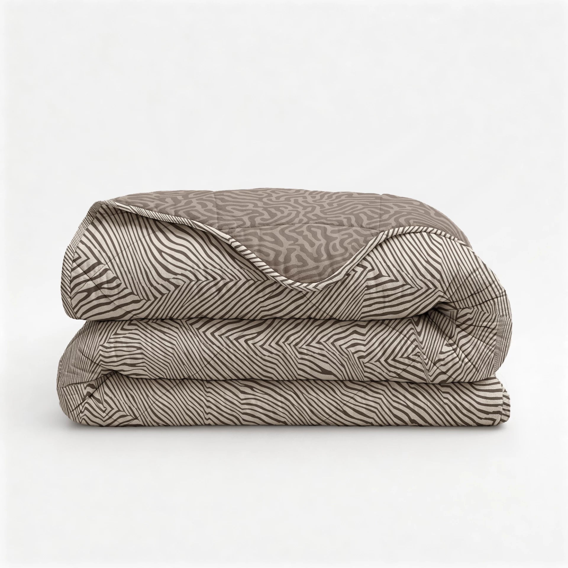 Lazy dekbed Solitude - Taupe