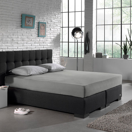 Jersey Hoeslaken - Grijs - OUTLET