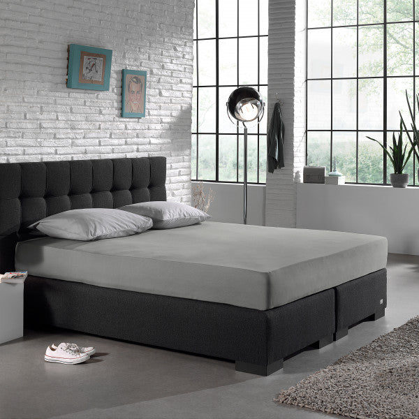 Jersey Hoeslaken - Grijs - OUTLET