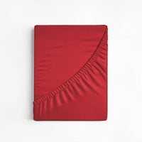 Katoenen Hoeslaken Rood