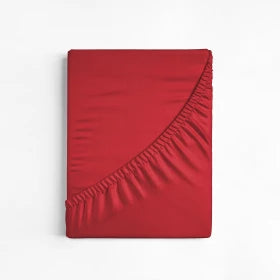 Katoenen Hoeslaken Rood