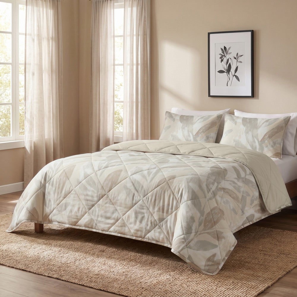 Lazy dekbed Gacho Taupe
