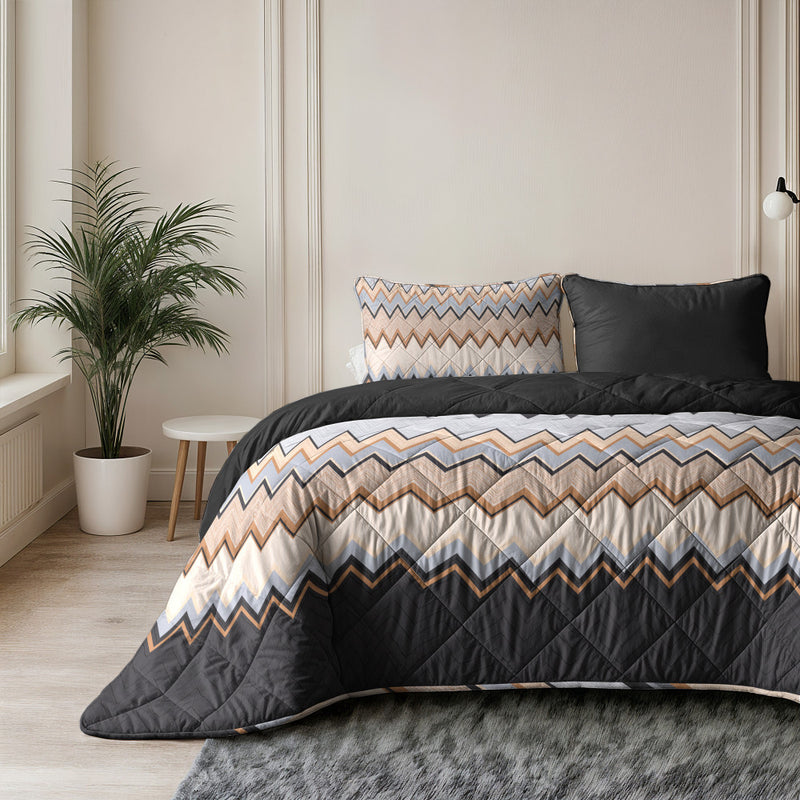 Lazy dekbed Mikas Blauw/Zand
