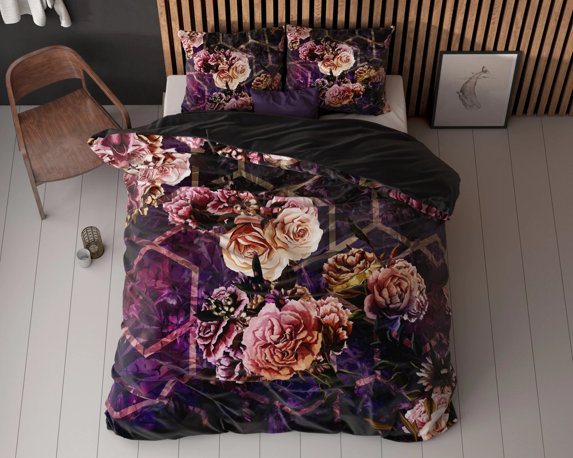 Dekbedovertrek Marissa - Paars