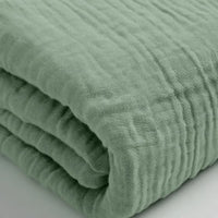 Mousseline Hoeslaken Groen
