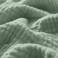 Mousseline Hoeslaken Groen