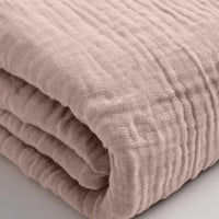 Mousseline Hoeslaken Blush Roze