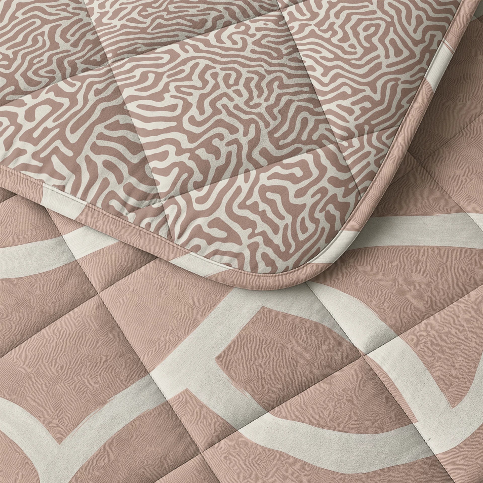 Lazy dekbed Shapes - Zand