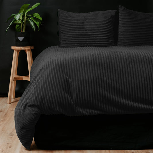 Dekbedovertrek Teddy Rib OUTLET