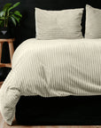 Dekbedovertrek Teddy Rib  - OUTLET