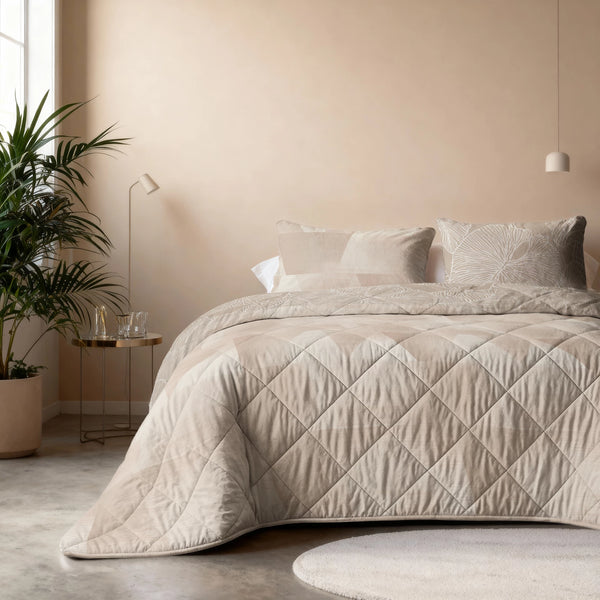 Lazy dekbed warm triangle - Zand/beige