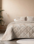 Lazy dekbed warm triangle - Zand/beige