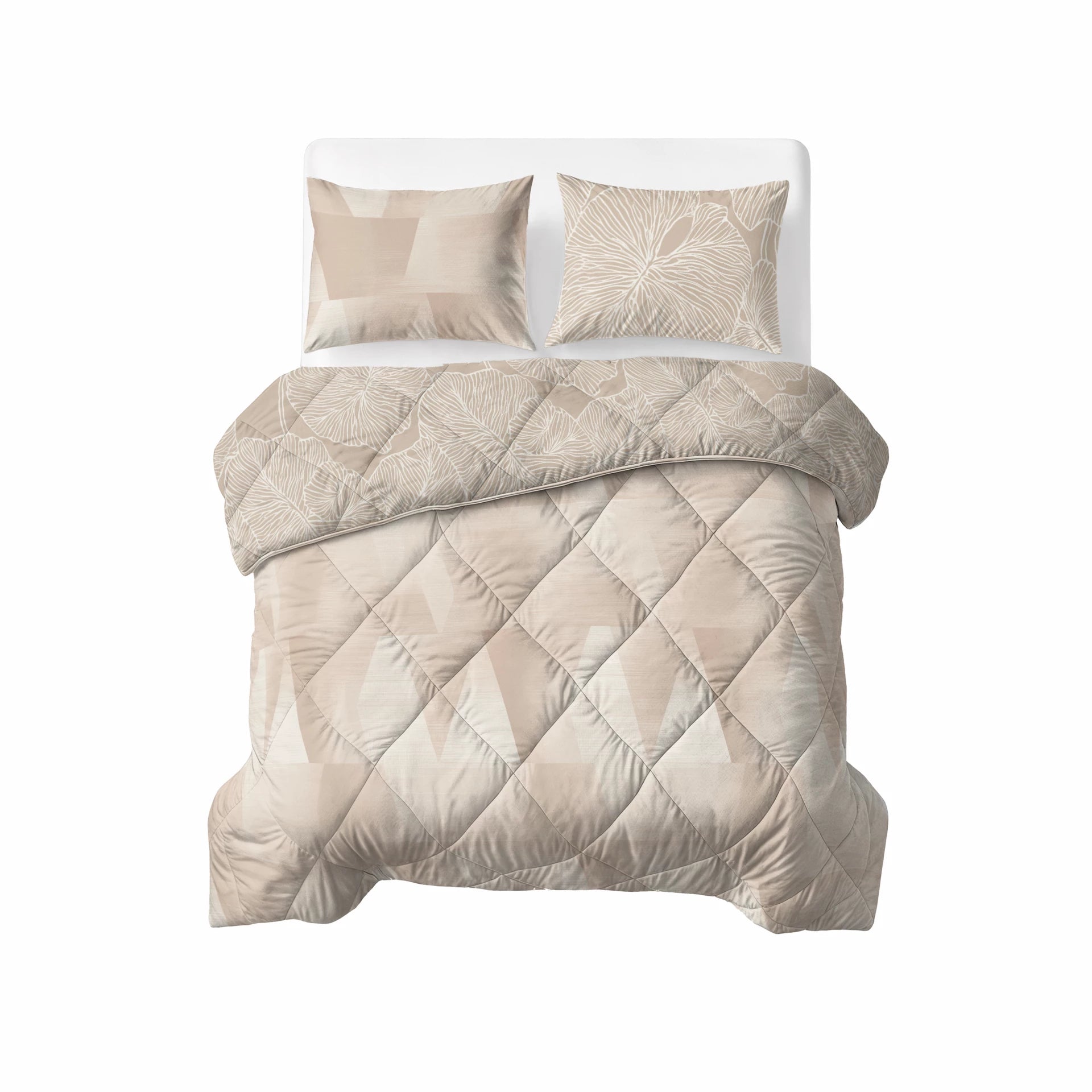 Lazy dekbed warm triangle - Zand/beige